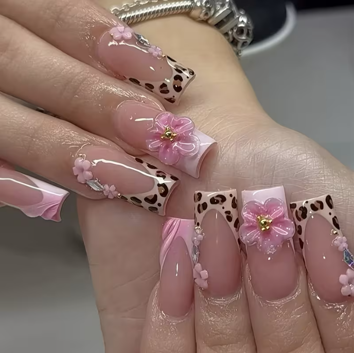 120pcs (5PACK) Pressing Nail Set - Medium Ballet Shape