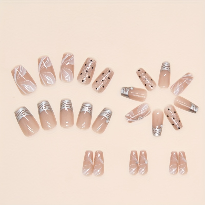 Square Ballet Shape Nails - Image 3
