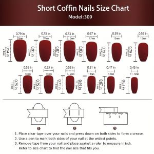 24pcs Glossy Short Coffin Pink And White French - Image 4