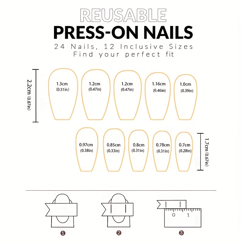 Square Ballet Shape Nails - Image 4