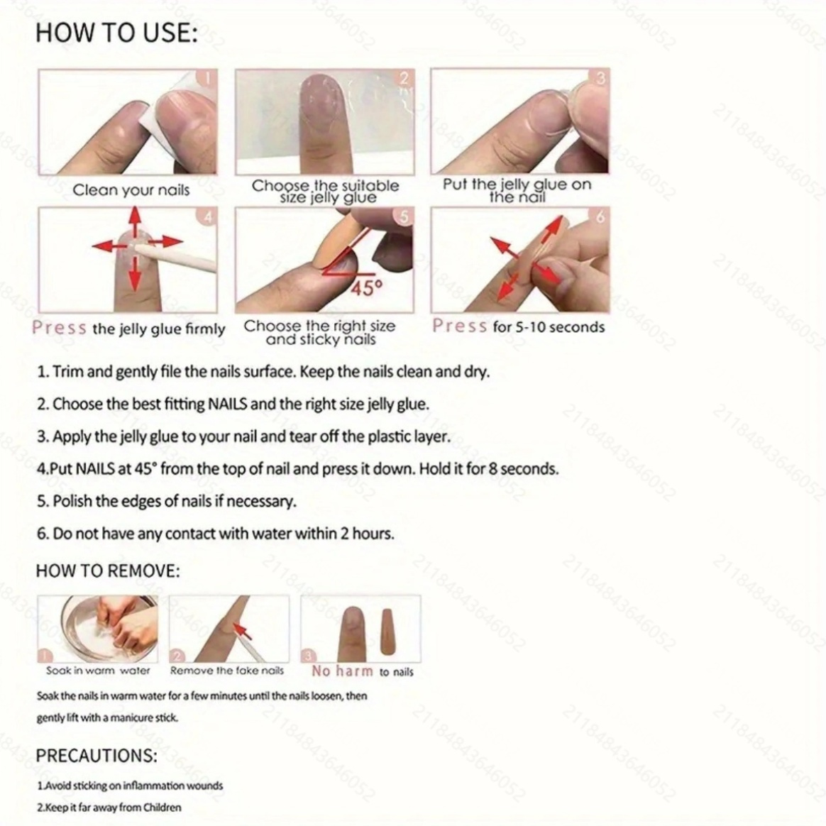 Red Pearl Luster Peach Beads Decoration, - Image 7
