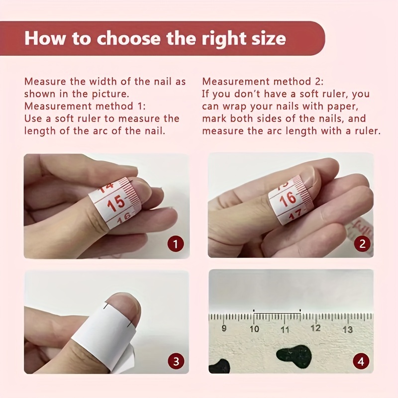 Pink Princess Gradient Butterfly Bow Square Shape Nail - Image 9