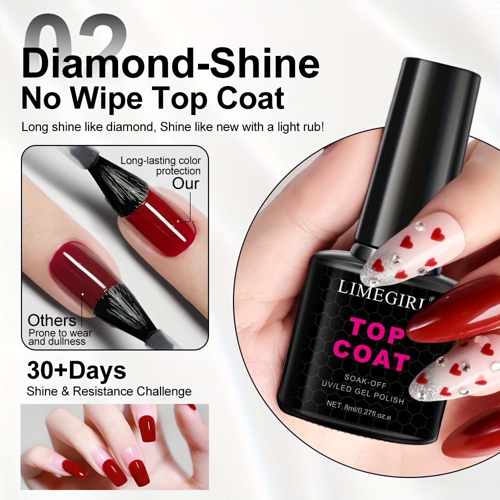 Quick Drying Long Lasting Nail Primer Base Coat Top Coat - Image 9