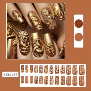 Long Square Shape | Press-On Nails - Image 3