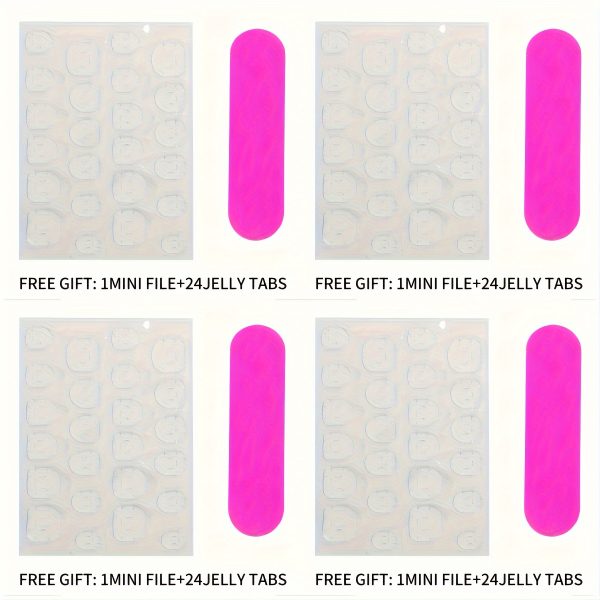 Square Shaped Nail Set - Press On Nails - Image 7