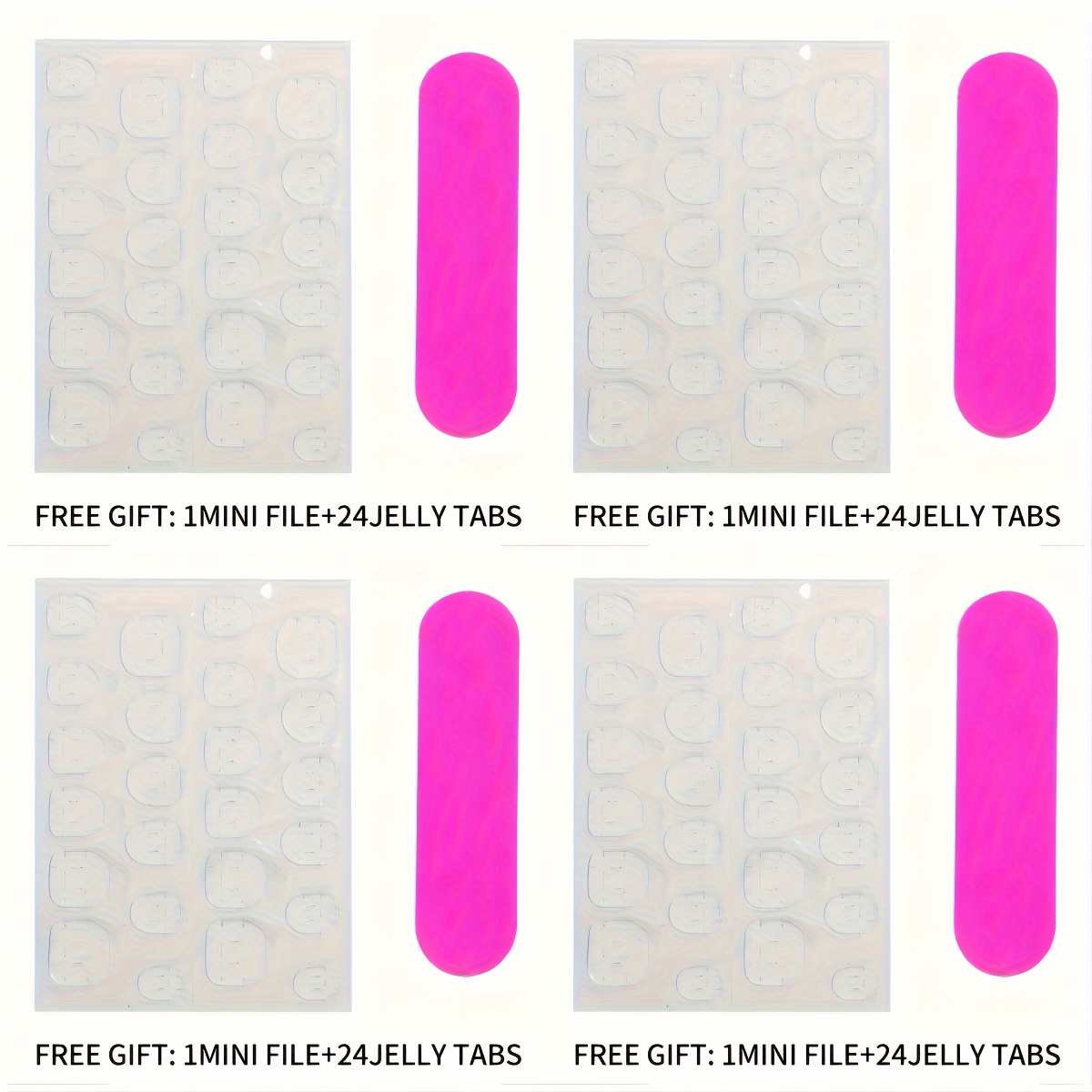 Square Shaped Nail Set - Press On Nails - Image 7