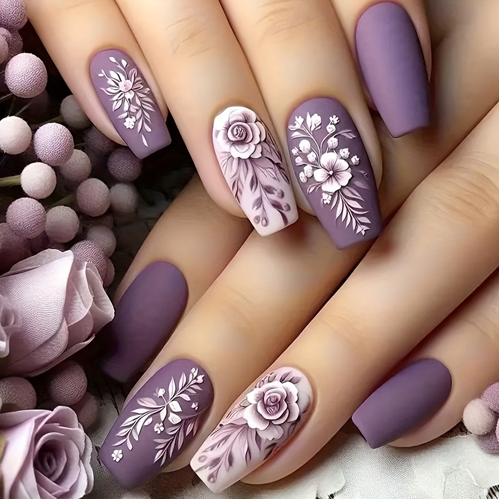 Square Shape | Press On Nails - Image 6