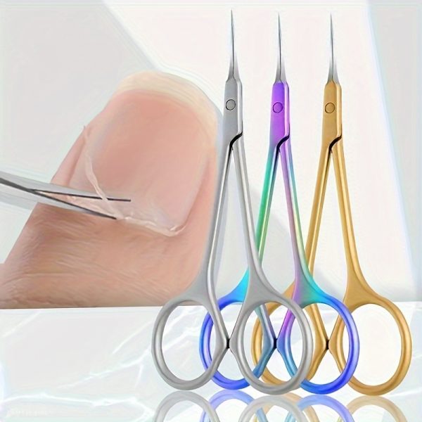 Stainless Steel Cuticle Scissors - Image 2