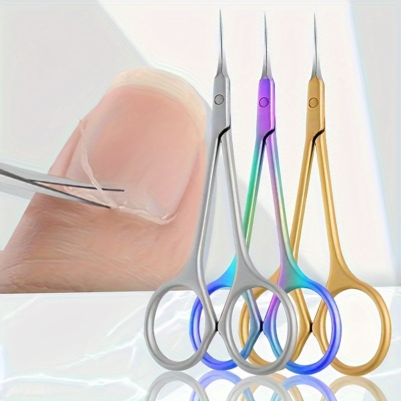 Stainless Steel Cuticle Scissors - Image 2