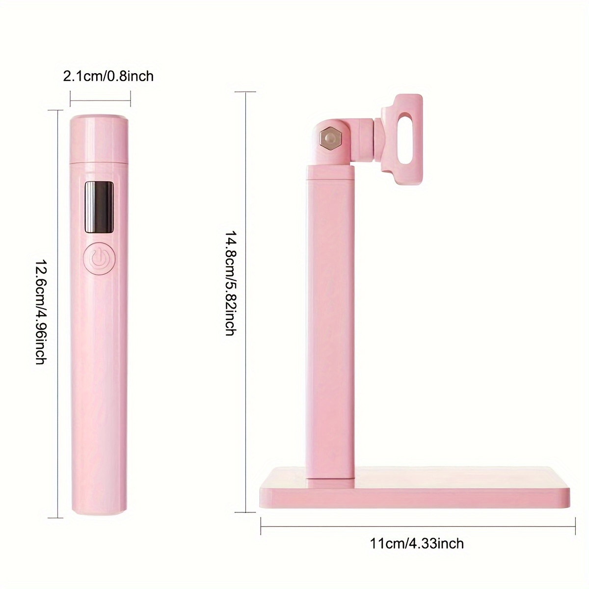 Nail Lamp 360° Rotation and Extra Nail Stamp - USB Powered - Image 5