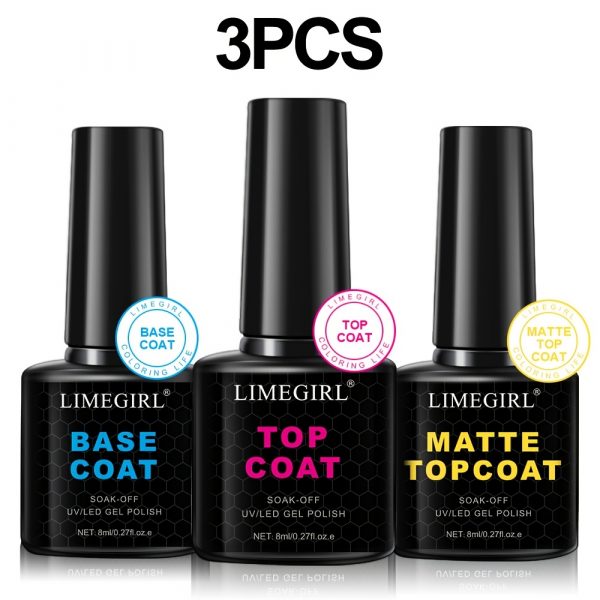 Quick Drying Long Lasting Nail Primer Base Coat Top Coat - Image 10