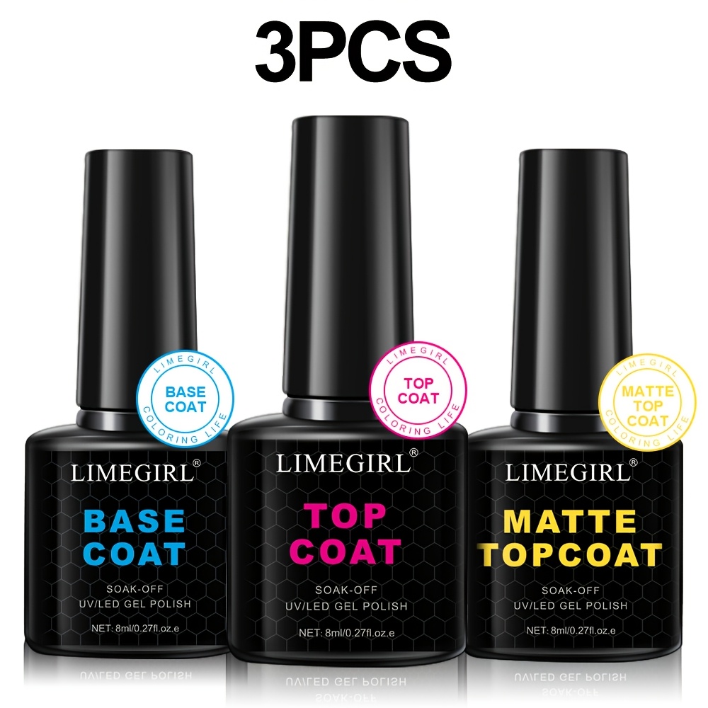 Quick Drying Long Lasting Nail Primer Base Coat Top Coat - Image 10
