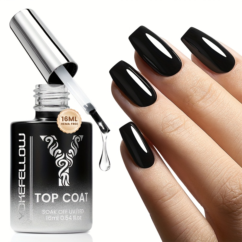 High Gloss Long Lasting Shine Gel Polish for Nails - Clear - Image 2