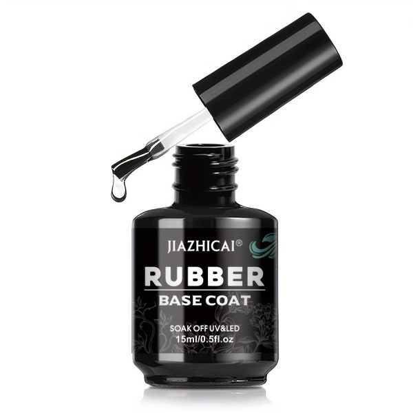 Clear Rubber Gel Top Coat And Base Coat - Image 6