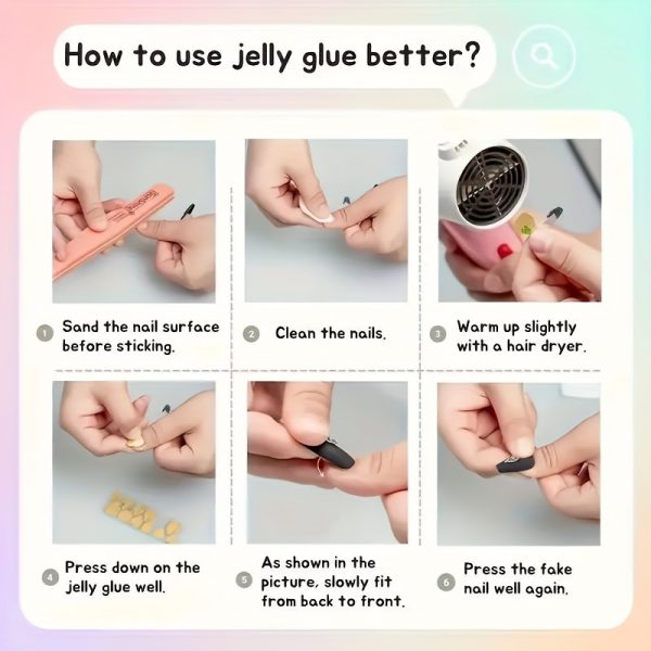 Strong Adhesive Dual-Sided For Press On Nails - Image 9