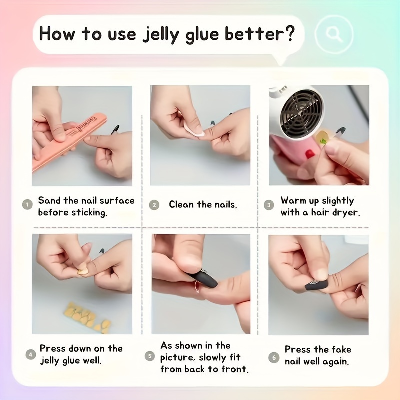 Strong Adhesive Dual-Sided For Press On Nails - Image 9