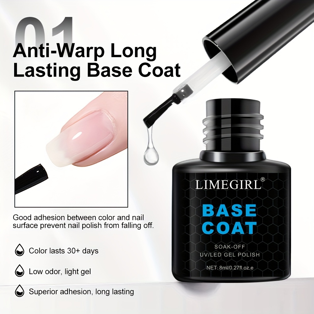 Quick Drying Long Lasting Nail Primer Base Coat Top Coat - Image 5