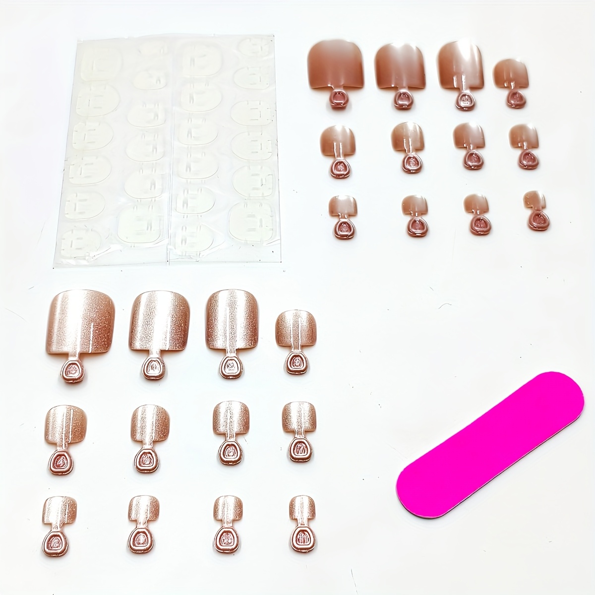 Short Square INS Style Toenails, - Image 5
