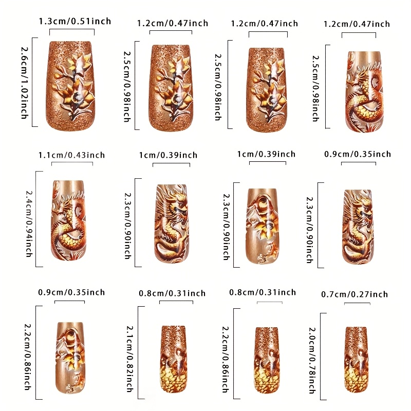 Long Square Shape | Press-On Nails - Image 5