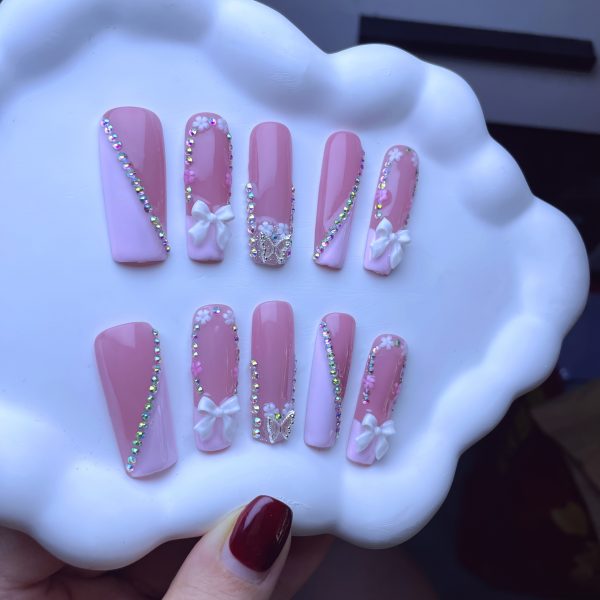 10pcs Handmade Square Nail Tips - Image 12