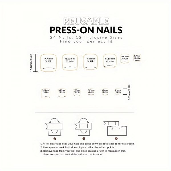 French White Toe Nails Glitter Wavy Line Art - Image 4