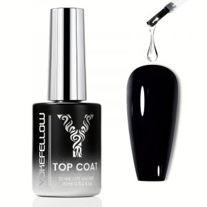 High Gloss Long Lasting Shine Gel Polish for Nails - Clear - Image 6