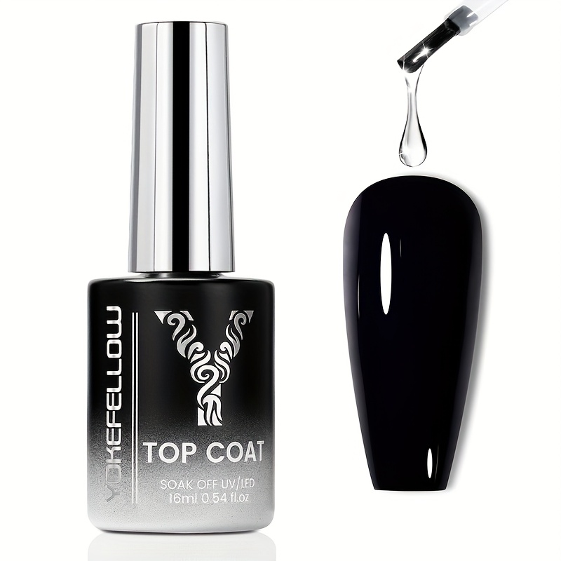 High Gloss Long Lasting Shine Gel Polish for Nails - Clear - Image 6