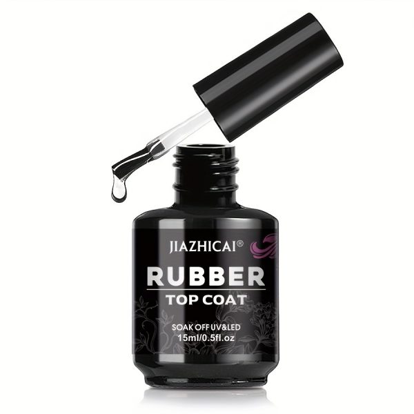 Clear Rubber Gel Top Coat And Base Coat - Image 7