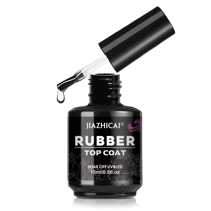 Clear Rubber Gel Top Coat And Base Coat - Image 7