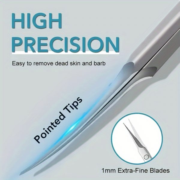 Stainless Steel Cuticle Scissors - Image 9