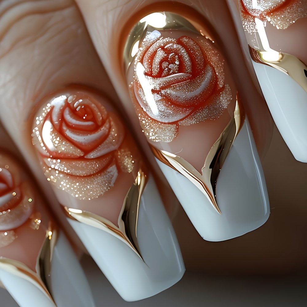 Square Shape | Press On Nails - Image 5