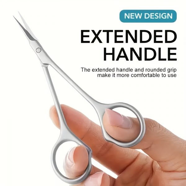 Stainless Steel Cuticle Scissors - Image 3