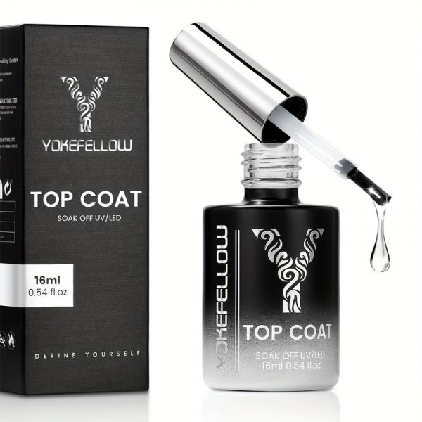 High Gloss Long Lasting Shine Gel Polish for Nails - Clear - Image 1