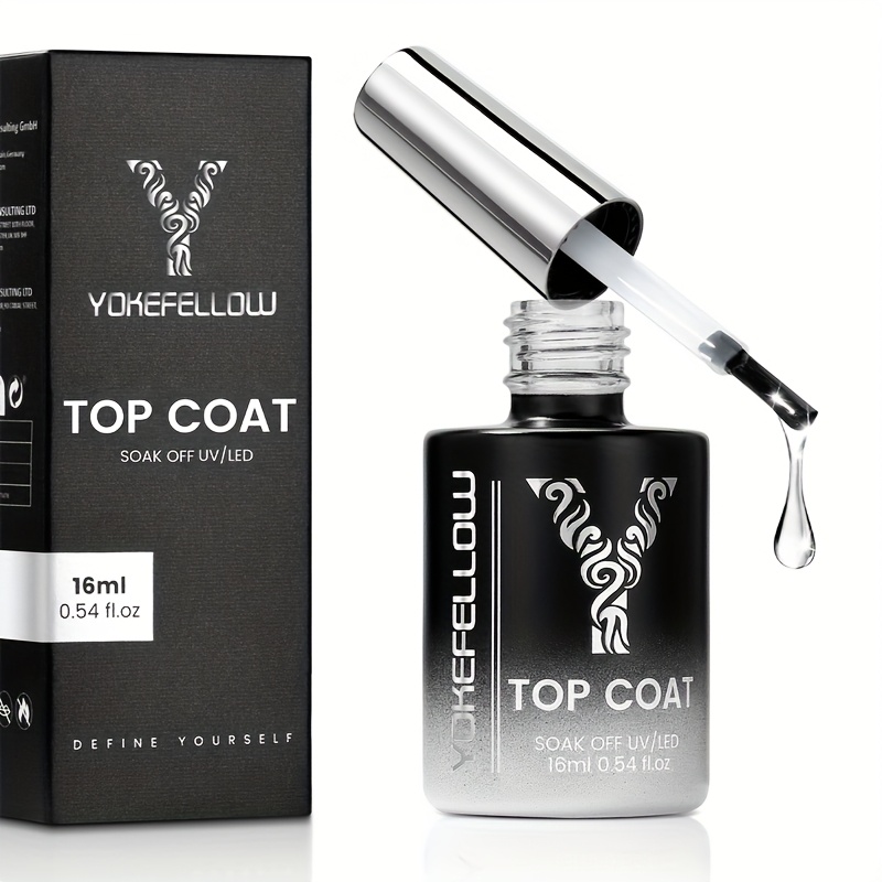 High Gloss Long Lasting Shine Gel Polish for Nails - Clear - Image 1