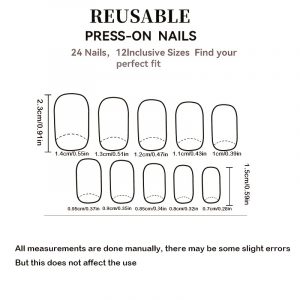 Medium Square Shape | Press On Nails - Image 4