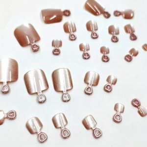 Short Square INS Style Toenails, - Image 2