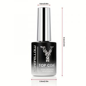 High Gloss Long Lasting Shine Gel Polish for Nails - Clear - Image 4