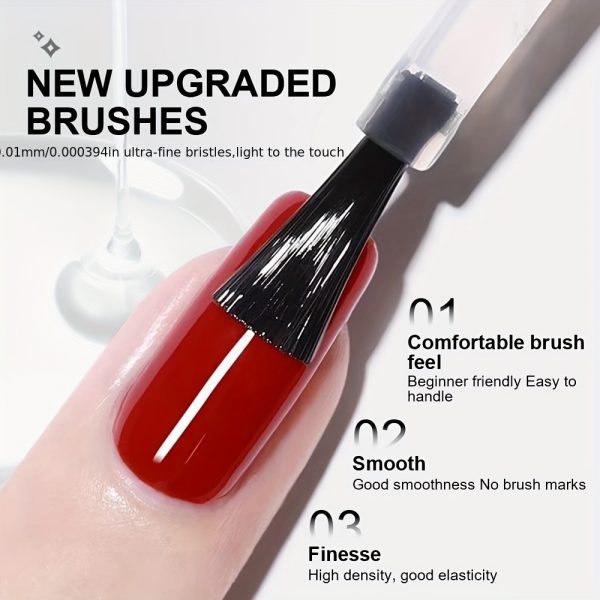 Quick Drying Long Lasting Nail Primer Base Coat Top Coat - Image 3