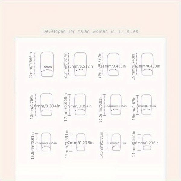 Short Square Shape | Press On Nails - Image 5