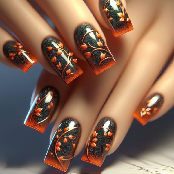 96pcs 4 Set Valentine's Day Luminous Nail Set - Image 4