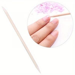 Nails Orange Wood Sticks Cuticle Pusher - Image 5