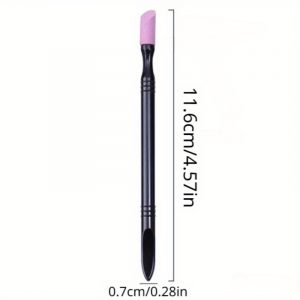 4pcs Nail Quartz Stone Scrub Pen Cuticle Remover Pusher - Image 5