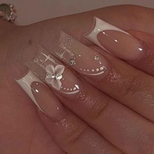 Long Coffin Shape Style Nail Art Decoration - Image 8