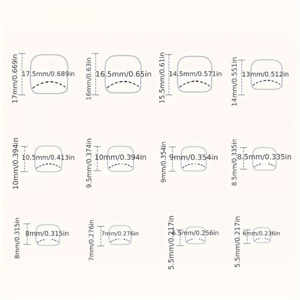 72pcs 3 Boxes Press-On Toe Nails, - Image 4