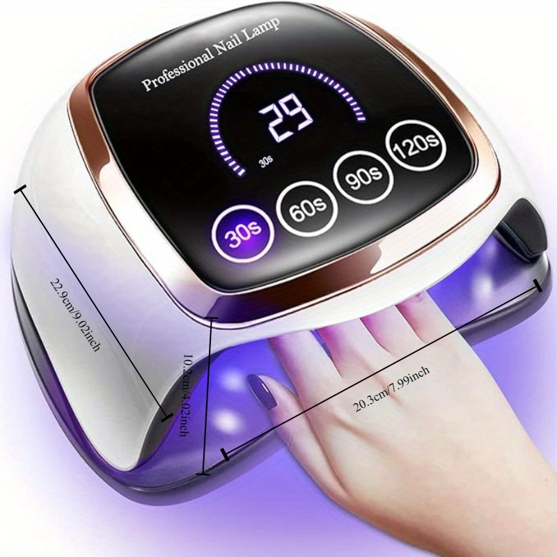 Professional LED UV Lamp for Gel Polish Curing Nail Dryer - Image 4