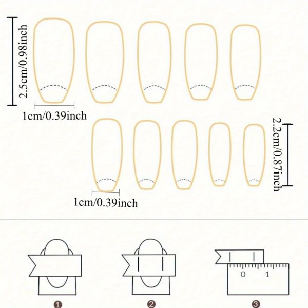 48pcs Nail Art Sparkling Sensation, Suitable for Birthday, Graduation Ceremony Gifts, Or Daily Commuting Parties - Image 4