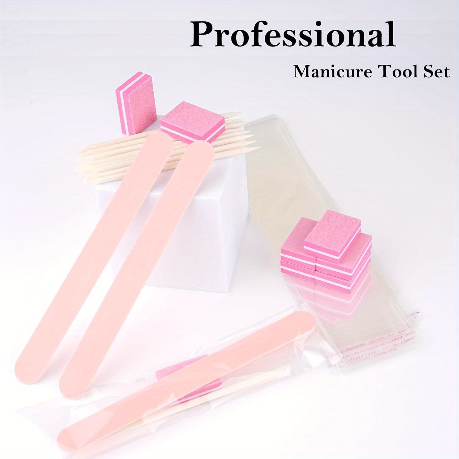 40pcs/ 10pcs Disposable Manicure Kit, - Image 1