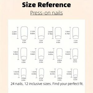 Medium Length Square - Press On Nails - Image 4