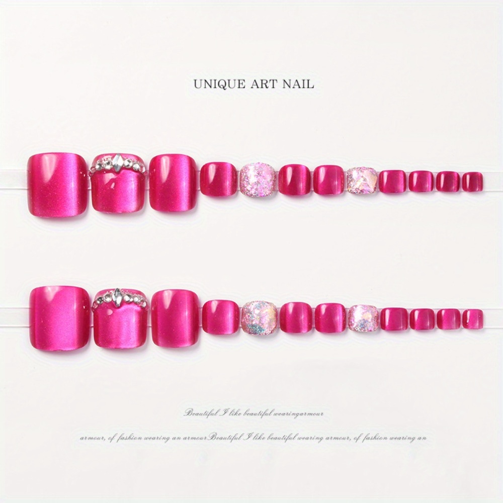 48pcs Nail Art Sparkling Sensation, Suitable for Birthday, Graduation Ceremony Gifts, Or Daily Commuting Parties - Image 3