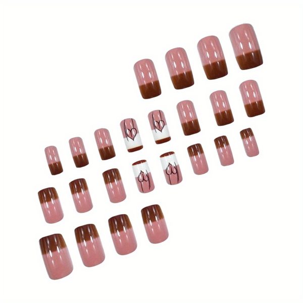 Square Shape Mid-Length | Press On Nails - Image 2